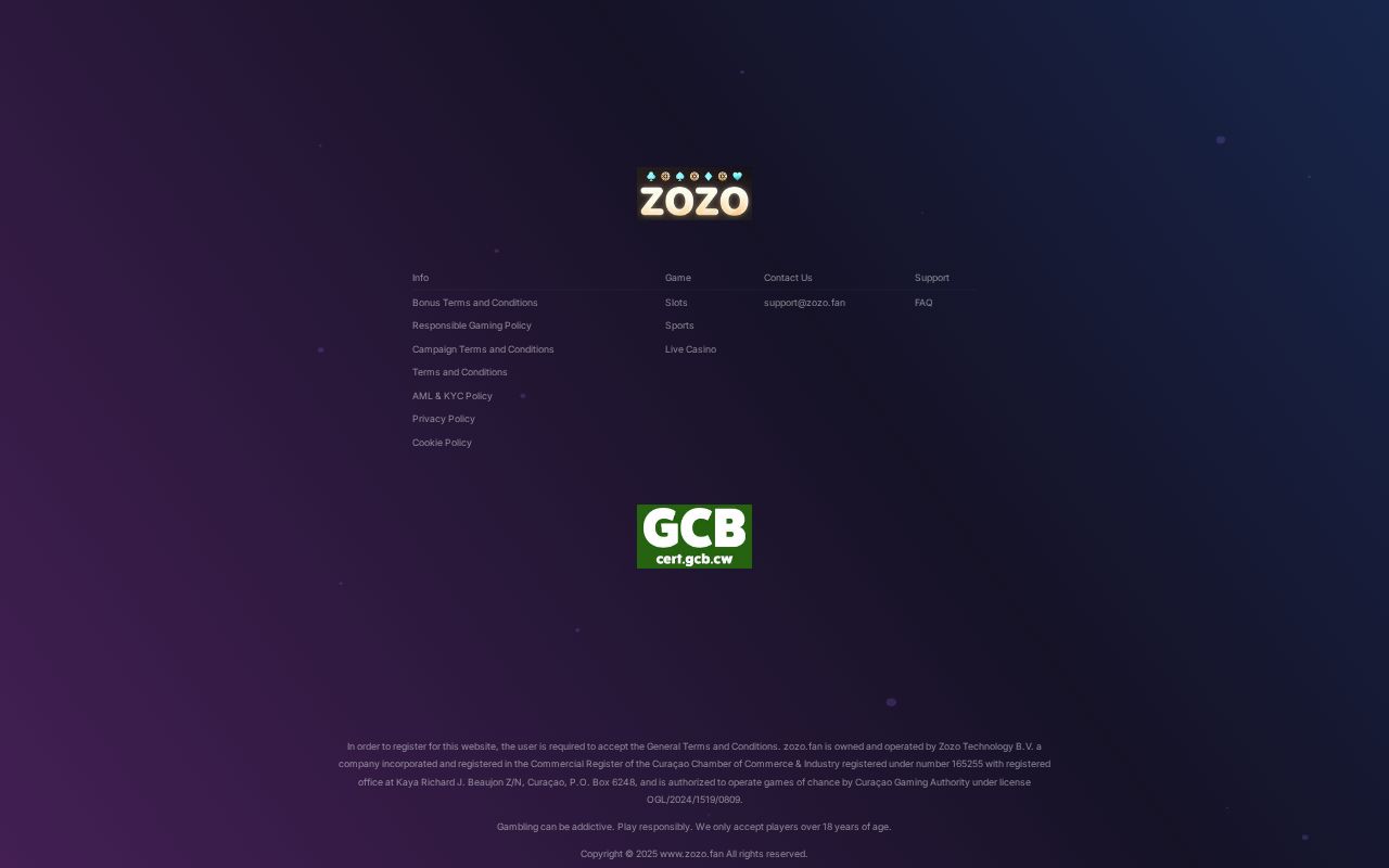Call Zozo ZOZO FAN